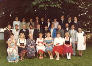 Gruppenfoto Grabenfleck, September 1983